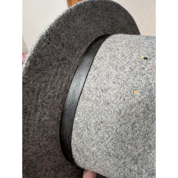 Vintage USA Union-Made Wool Felt Outback, Safari Fedora Hat Large Grandpacore - Picture 12 of 12